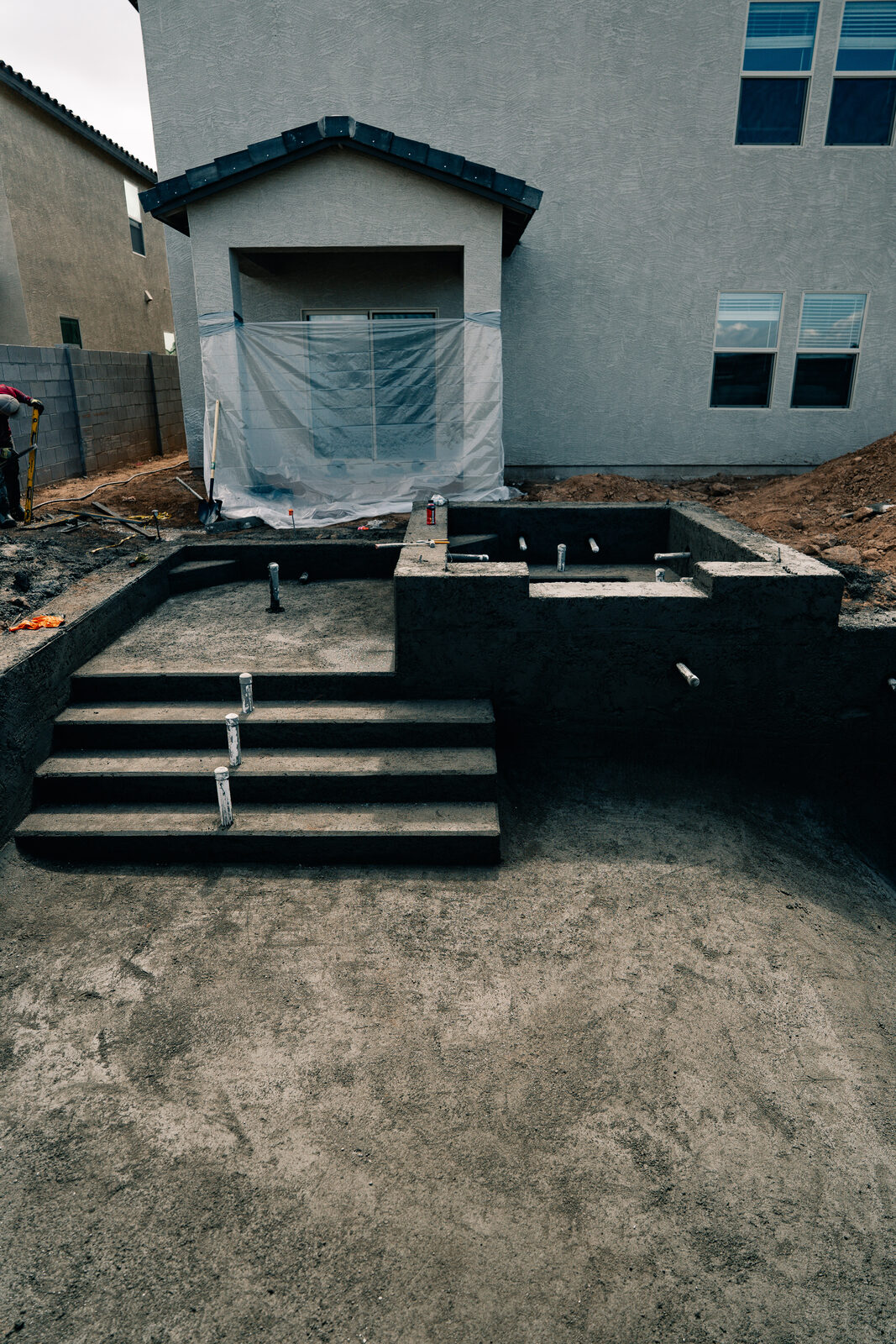 Shotcrete detail